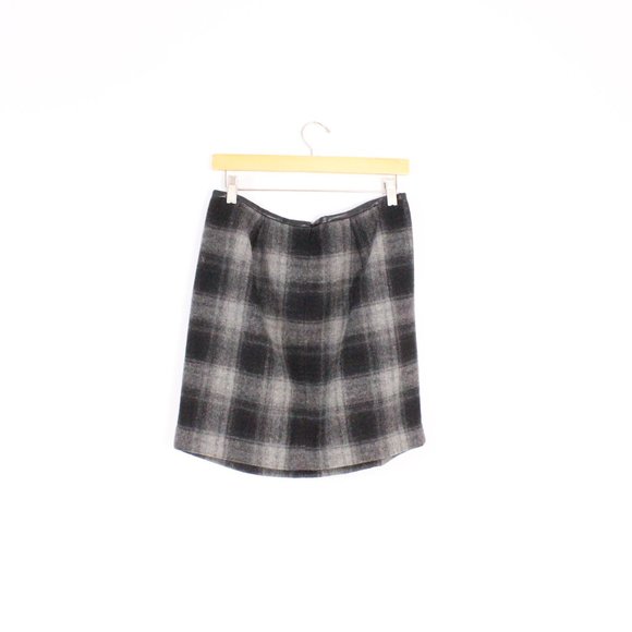 *Gap Wool-Blend Plaid Skirt New With Tags - Picture 4 of 4